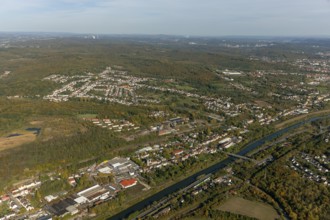 Luisenthal mine, Saar, Völklingen, Saarbrücken, Saarland, Germany, Europe, aerial photo, birds-eyes