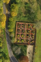 Dagstuhl Castle Garden, Dagstuhl Ruins next to the Leibniz Centre for Informatics, Wadern,