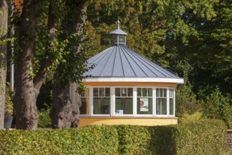 Restaurant lighthouse im Harburger Stadtpark, Harburg, Hamburg, Germany