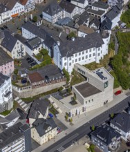 Aerial view, Sauerland-Museum am Alter Markt, Arnsberg, Sauerland, Hochsauerlandkreis, North