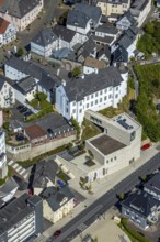 Aerial view, Sauerland-Museum am Alter Markt, Arnsberg, Sauerland, Hochsauerlandkreis, North