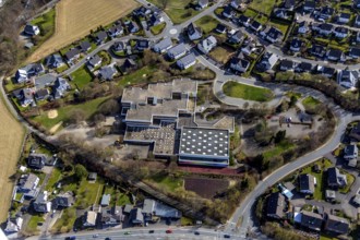 Aerial photo, Franz Hoffmeister Schulzentrum Bestwig, Bestwig, North Rhine-Westphalia, Germany,