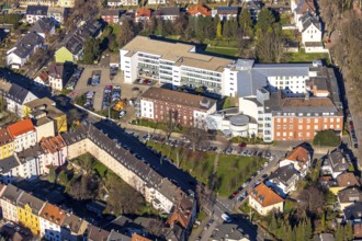 Aerial view, Marien-Hospital Wattenscheid - Katholisches Klinikum Bochum, Wattenscheid, Bochum,