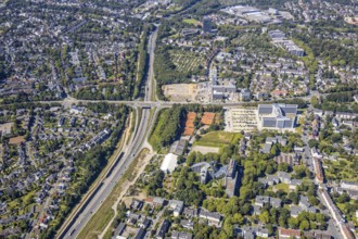Aerial view, seven stones, Philippstraße 3 Alt-Vonovia, Wiemelhausen, Bochum, Ruhr area, North
