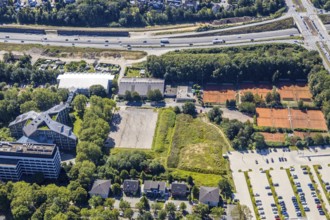 Aerial view, seven stones, Philippstraße 3 Alt-Vonovia, Wiemelhausen, Bochum, Ruhr area, North