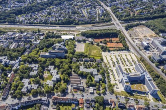 Aerial view, seven stones, Philippstraße 3 Alt-Vonovia, Wiemelhausen, Bochum, Ruhr area, North
