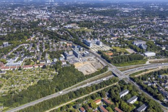 Aerial view, seven stones, Philippstraße 3 Alt-Vonovia, Wiemelhausen, Bochum, Ruhr area, North