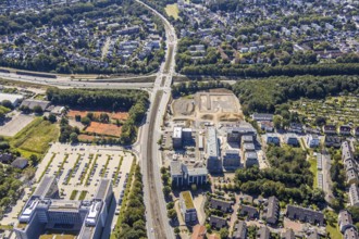 Aerial view, seven stones, Philippstraße 3 Alt-Vonovia, Wiemelhausen, Bochum, Ruhr area, North