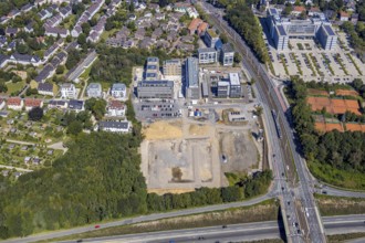 Aerial view, seven stones, Philippstraße 3 Alt-Vonovia, Wiemelhausen, Bochum, Ruhr area, North