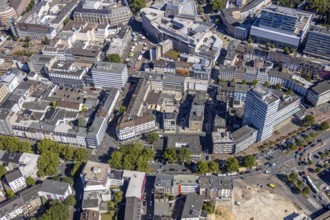 Aerial view, building Südring 1, Südinnenstadt, Bochum, Ruhr area, North Rhine-Westphalia, Germany,