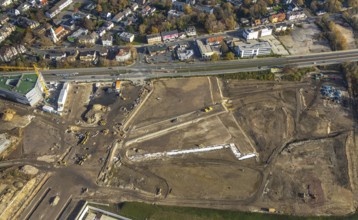 New construction DHL Logistik, former Opel site, former Opel administration building, construction