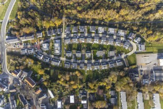 Residential area Mark'scher Bogen, Weitmar, Bochum, Ruhr area, North Rhine-Westphalia, Germany, An