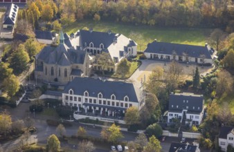Cistercian monastery Bochum-Stiepel, Restaurant Klosterhof, Stiepel, Bochum, Ruhr area, North