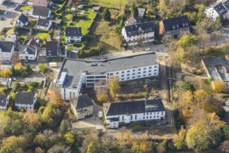 Luther House construction site, Stiepel, Bochum, Ruhr area, North Rhine-Westphalia, Germany, place
