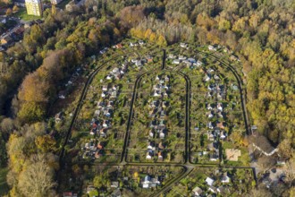 Allotment garden association Rottmannshof e.V., Harpener Heide, Bochum, North Rhine-Westphalia,