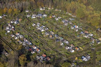 Allotment garden association Rottmannshof e.V., Harpener Heide, Bochum, North Rhine-Westphalia,