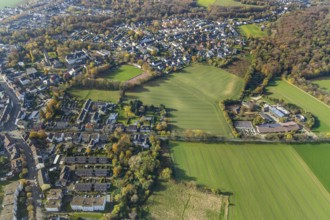 Meadow areas Gerther Straße, sports field Ballspielverein Hiltrop 1912, Detert Zuchttiere