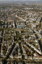 Frankfurt, city centre, DEU Germany Germany, Europe, aerial view, birds-eyes view, aerial
