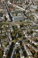 Frankfurt, city centre, DEU Germany Germany, Europe, aerial view, birds-eyes view, aerial