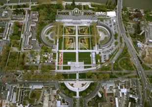 Aerial view, Federal Garden Show 2011 - Koblenz transformed - 15 April to 16 October 2011,