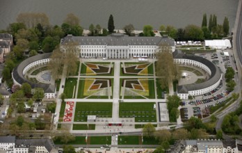 Aerial view, Federal Garden Show 2011 - Koblenz transformed - 15 April to 16 October 2011,