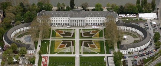 Aerial view, Federal Garden Show 2011 - Koblenz transformed - 15 April to 16 October 2011,