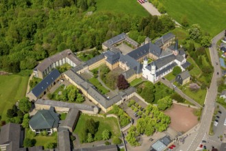 Steinfeld Monastery, monastery in Kall, Benedictine Abbey, Kall, Eifel, North Rhine-Westphalia,