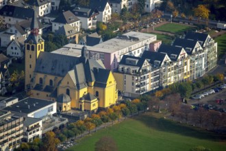 Church of St Peter and Paul Bad Hlnningen, Bad Breisig, Neuwied district, Rhineland-Palatinate,