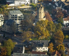 The Round Tower, landmark of Andernach, corner defence tower in the town wall, defence tower,