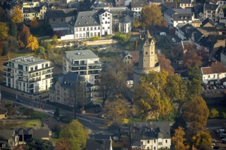 The Round Tower, landmark of Andernach, corner defence tower in the town wall, defence tower,