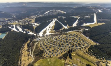 Landal Ferienpark Winterberg, Winterberg, Sauerland, North Rhine-Westphalia, Germany, DE, Europe,