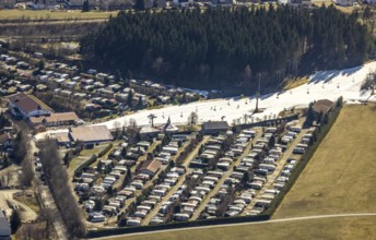 Campingpark und Wohnmobilpark Hochsauerland, Winterberg, Sauerland, North Rhine-Westphalia,
