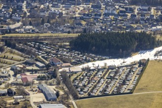 Campingpark und Wohnmobilpark Hochsauerland, Winterberg, Sauerland, North Rhine-Westphalia,