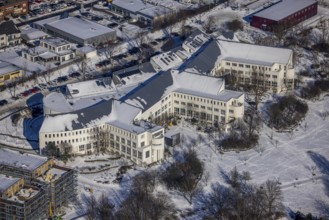 Aerial view, University of Witten / Herdecke, Annen, Witten, Ruhr area, North Rhine-Westphalia,
