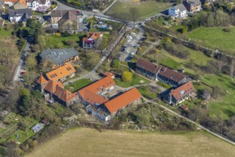 Aerial view, Christopherus-Haus, Wohn- und Lebensgemeinschaft Witten, Christopherus-Hof, Annen,