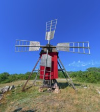 Red windmill, Kristinelund, Öland, Sweden