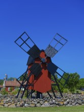 Old windmill, Löttorp-Högby, Öland, Sweden