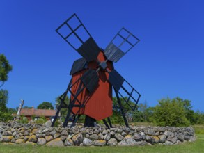 Old windmill, Löttorp-Högby, Öland, Sweden