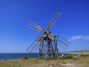 Historic grist mill, grinding mill, Jordhamn, Öland, Sweden