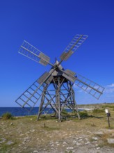 Historic grist mill, grinding mill, Jordhamn, Öland, Sweden
