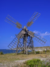 Historic grist mill, grinding mill, Jordhamn, Öland, Sweden