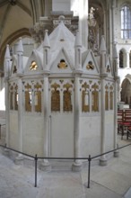 Sixteen-sided Gothic chapel, inside Otto the Great and his wife Edgitha, angular, St Mauritius and