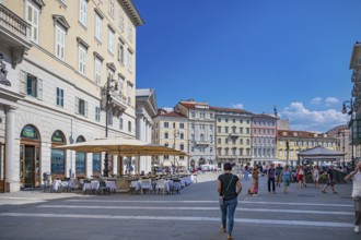 Piazza della Borsa in Trieste, Friuli-Venezia Giulia, Italy