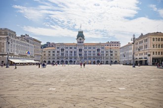 Piazza Unita dItalia in Trieste, Friuli-Venezia Giulia, Italy