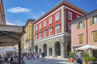 Plazza di Cavana in Trieste, Friuli-Venezia Giulia, Italy