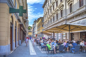 Via Dante Alighieri from Trieste, Friuli-Venezia Giulia, Italy