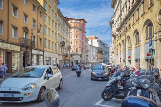 Via San Lazzario of Trieste, Friuli-Venezia Giulia, Italy