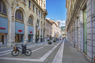 Via San Lazzario of Trieste, Friuli-Venezia Giulia, Italy