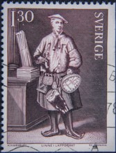 Carl von Linné alias Linnaeus, (1707-1778) a Swedish botanist and explorer. Dressed in North