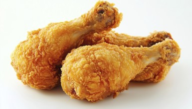 Delicious Crispy Fried Chicken: Quick And Convenient Fast Food Option For Chicken Lovers. Perfectly